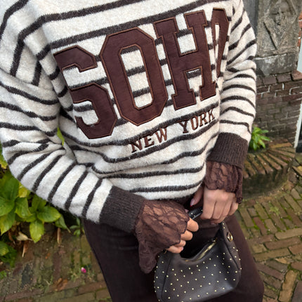 SOHO trui gestreept