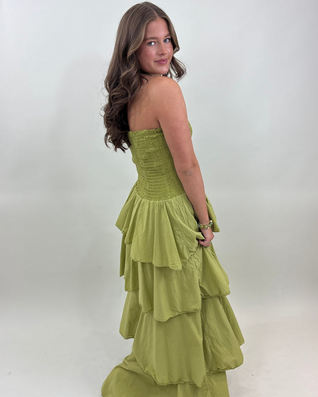  - Sophia dress matcha - Your Style Fashion