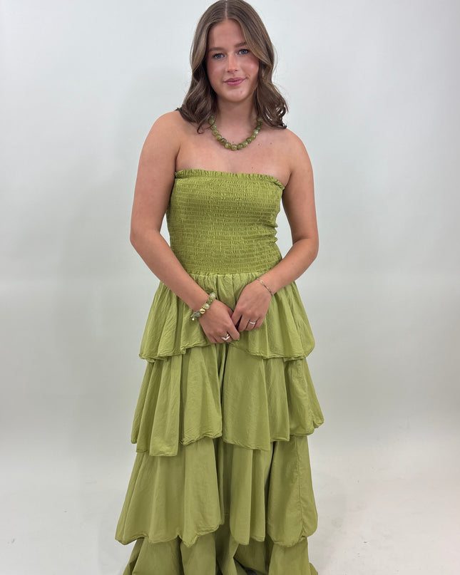  - Sophia dress matcha - Your Style Fashion
