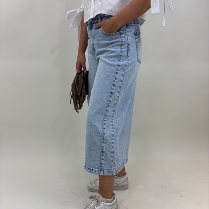 Bermuda met bies | Queen Hearts