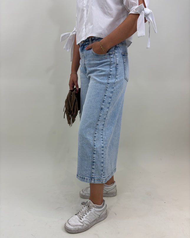  - Bermuda met bies | Queen Hearts - Your Style Fashion