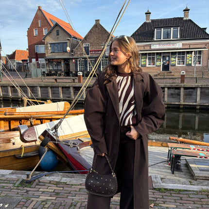 Loïs trenchcoat bruin