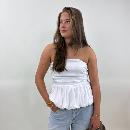 Juul off-shoulder wit