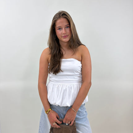 Juul off-shoulder wit