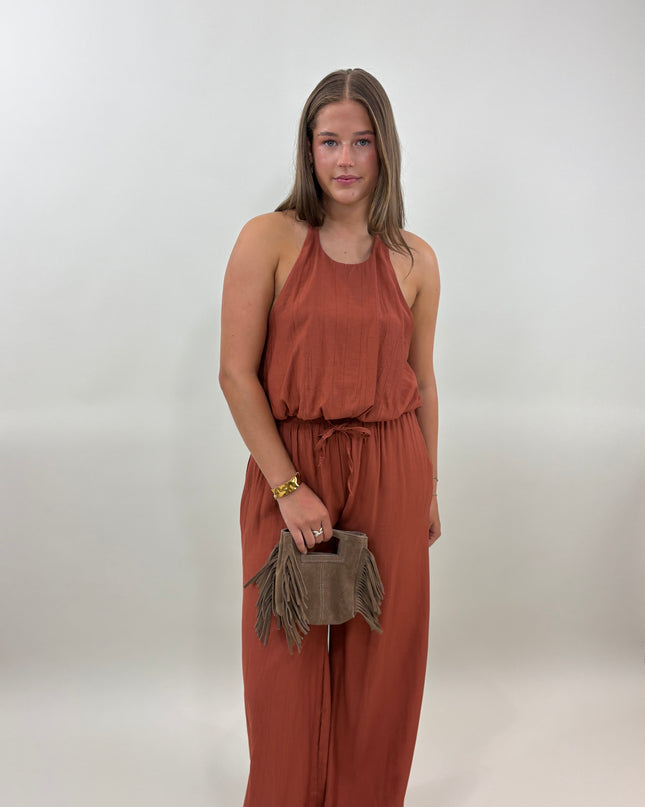  - Perla co-ord terracotta - Your Style Fashion