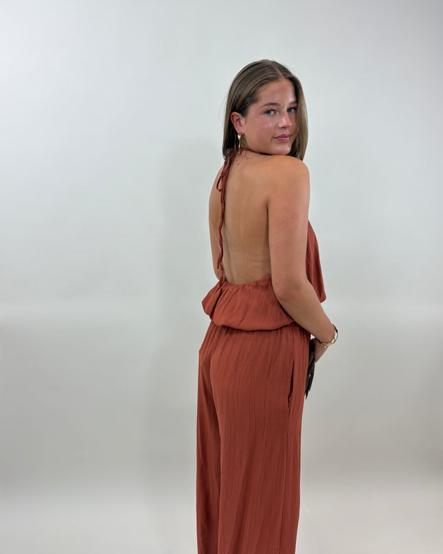  - Perla co-ord terracotta - Your Style Fashion