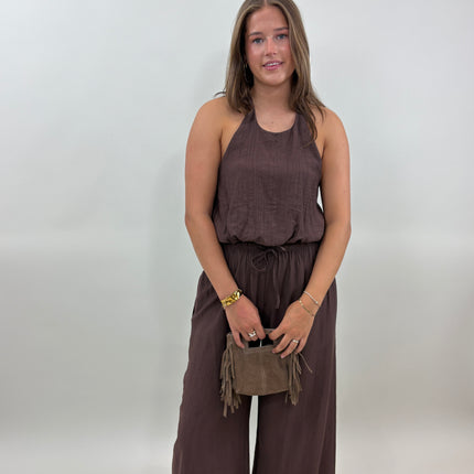 Perla co-ord bruin