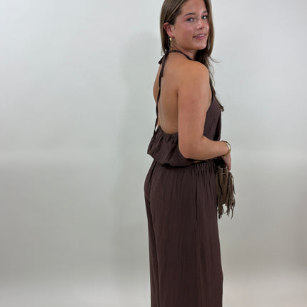 Perla co-ord bruin