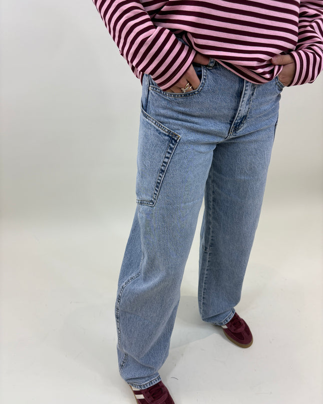 Balloon jeans met zak | Queen Hearts