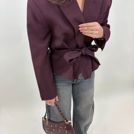 Odilia cropped blazer