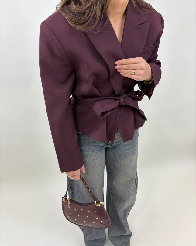 Odilia cropped blazer