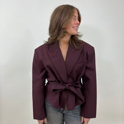 Odilia cropped blazer