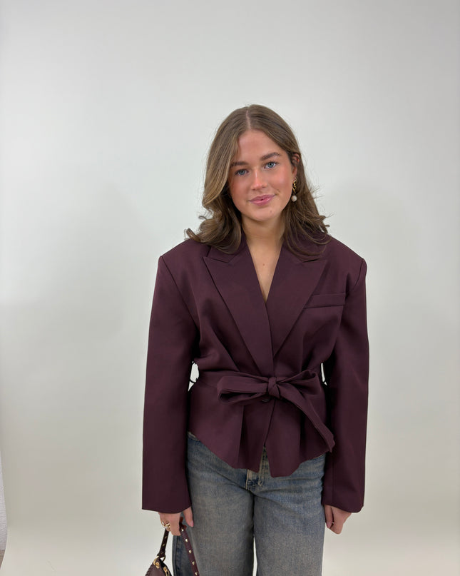 Odilia cropped blazer