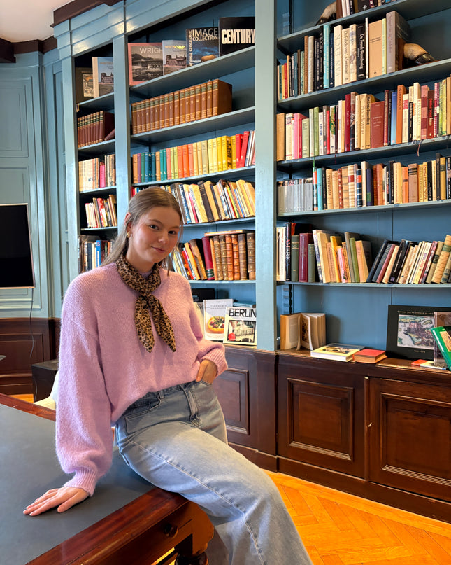  - Guusje sweater lila - Your Style Fashion