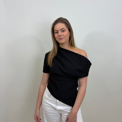  - Lieke off-shoulder zwart - Your Style Fashion