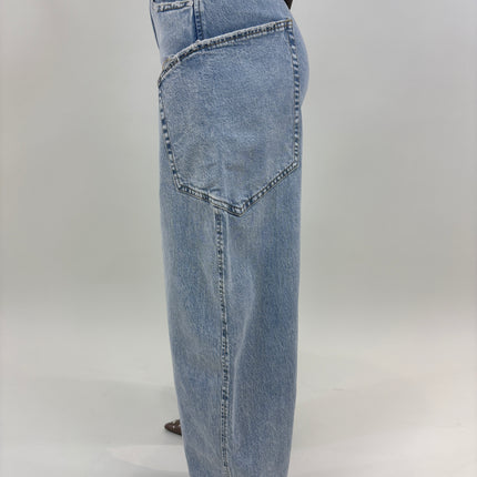  - Lichtblauw balloon jeans met zak | Queen hearts - Your Style Fashion