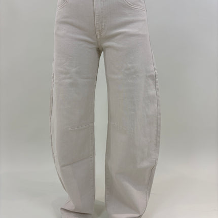  - Balloon jeans beige | Queen Hearts - Your Style Fashion