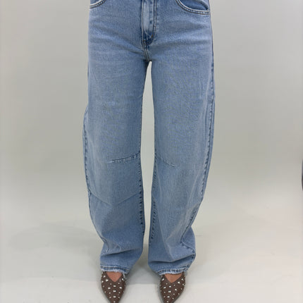  - Balloon jeans lichtblauw | Queen Hearts - Your Style Fashion
