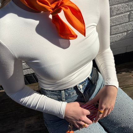  - Oranje sjaaltje - Your Style Fashion