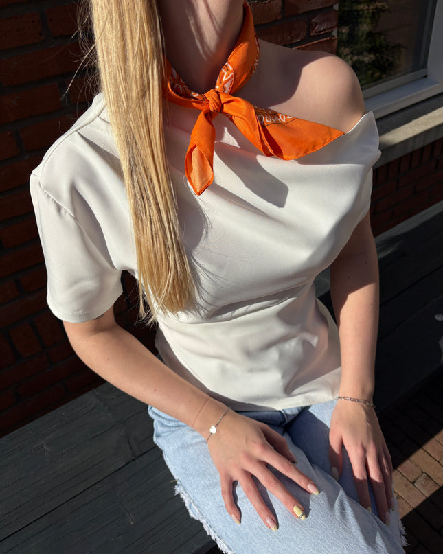  - Lieke off shoulder wit - Your Style Fashion