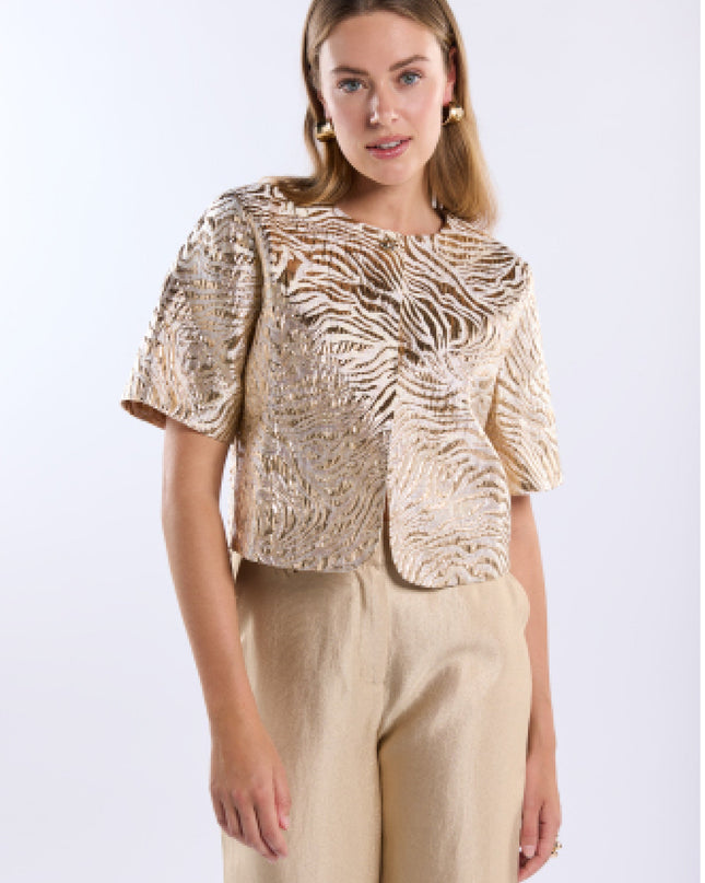  - Livia Jacket Gold | Freebird - Your Style Fashion