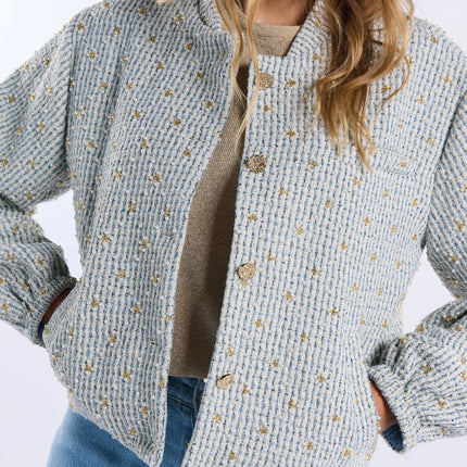  - Lola Jas Wit/Blauw | Freebird - Your Style Fashion