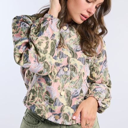  - Lola Jas Roze/Groen | Freebird - Your Style Fashion