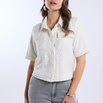  - Lourdes Jacket Off-white | Freebird - Your Style Fashion