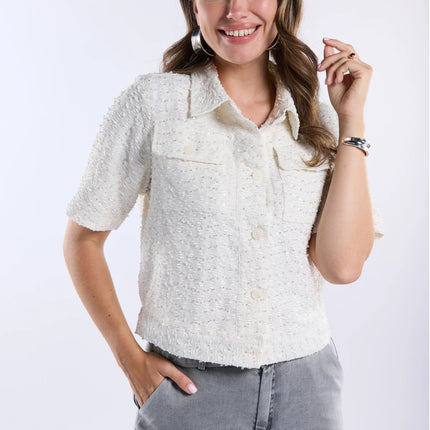  - Lourdes Jacket Off-white | Freebird - Your Style Fashion