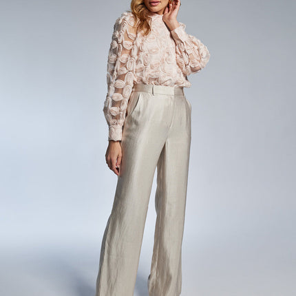 Lolani Broek Champagne | Freebird