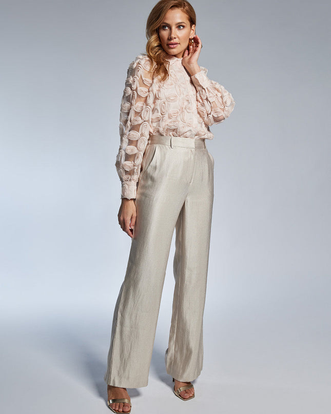 Lolani Broek Champagne | Freebird