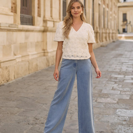  - Boa Top Off-white | Freebird - Your Style Fashion