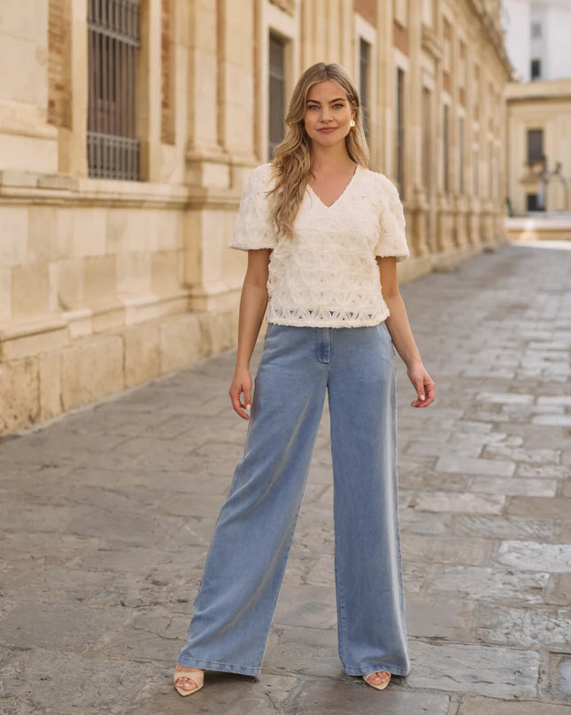  - Boa Top Off-white | Freebird - Your Style Fashion