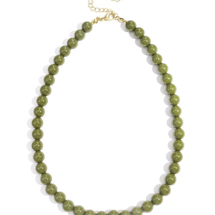 Parelketting klein groen