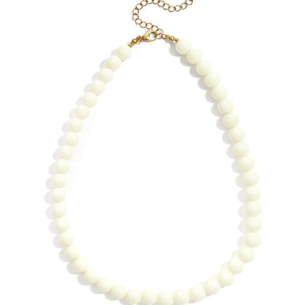 Parelketting klein Off-White