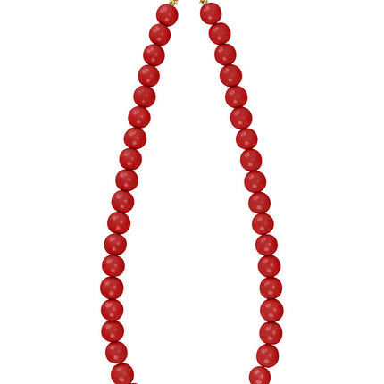 Parelketting klein Rood