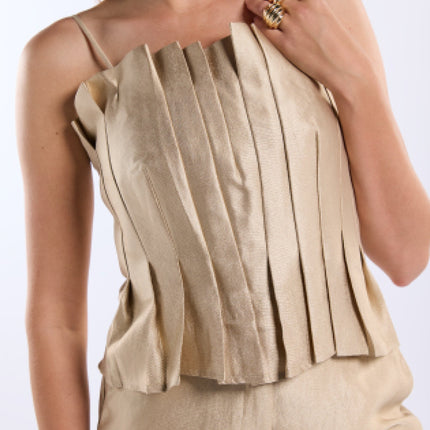  - Talifa Top Gold | Freebird - Your Style Fashion