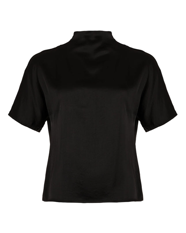 Tansy Ss Top Zwart | Freebird