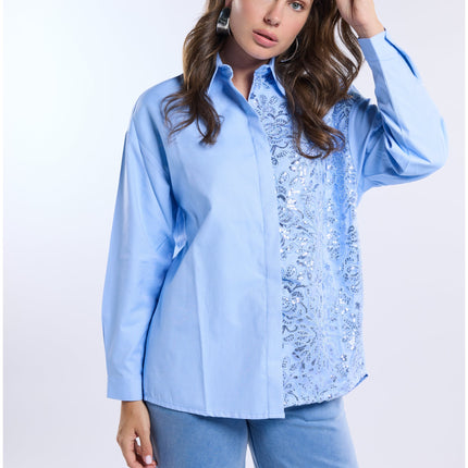  - Brennica Blouse Blue | Freebird - Your Style Fashion