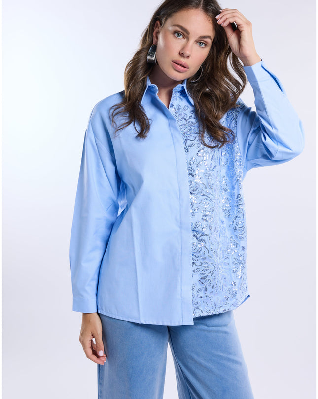  - Brennica Blouse Blue | Freebird - Your Style Fashion
